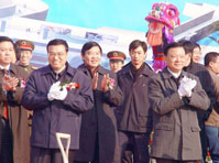 李克强同志参加中铁四局沈阳地铁开工仪式