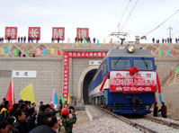 兰武二线乌鞘岭特长隧道工程